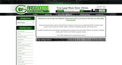Desktop Screenshot of grassrootsmusicstore.com